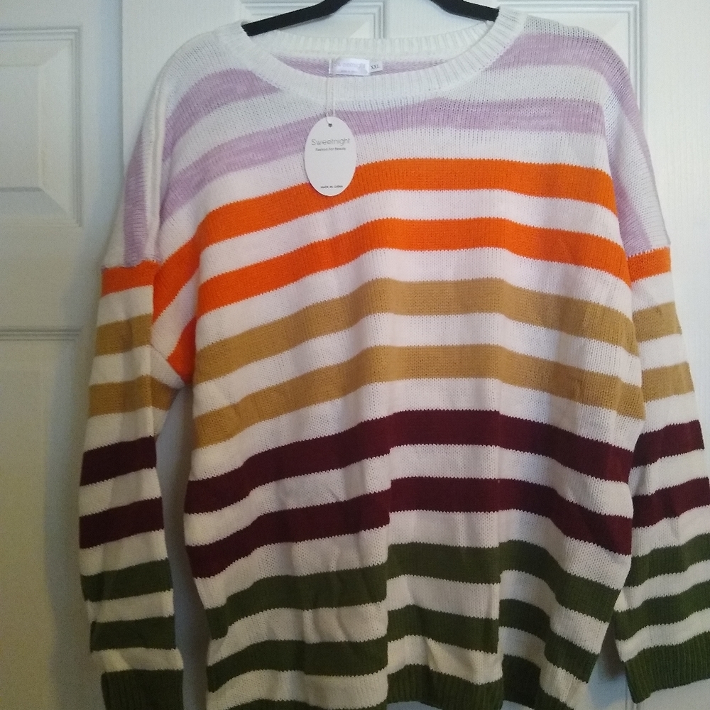 Short sweet nights sweater